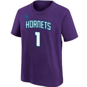 Jordan Nba Charlotte Hornets Lamelo Ball #1 Statement Edition T-Shirt – Dv5764